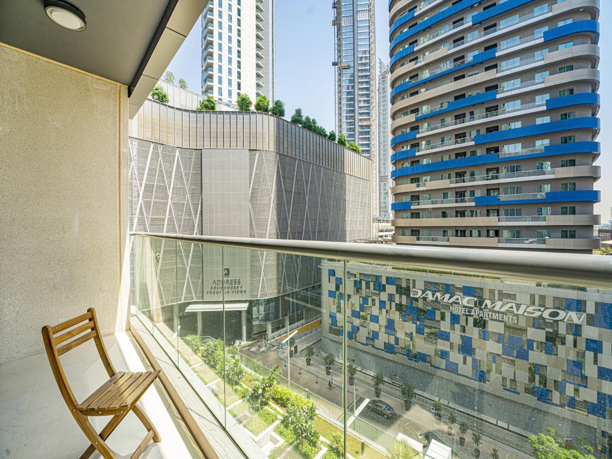 Luxe Apartments Near Dubai Mall Burj Khalifa Pool Gym Parking Exteriér fotografie