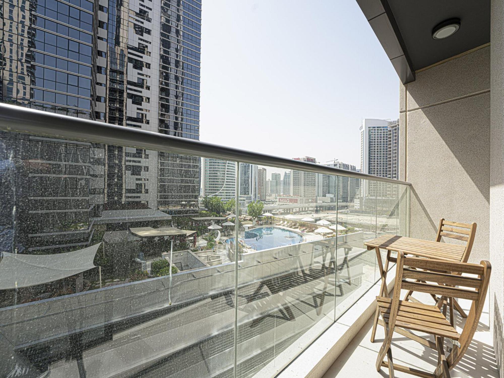 Luxe Apartments Near Dubai Mall Burj Khalifa Pool Gym Parking Exteriér fotografie