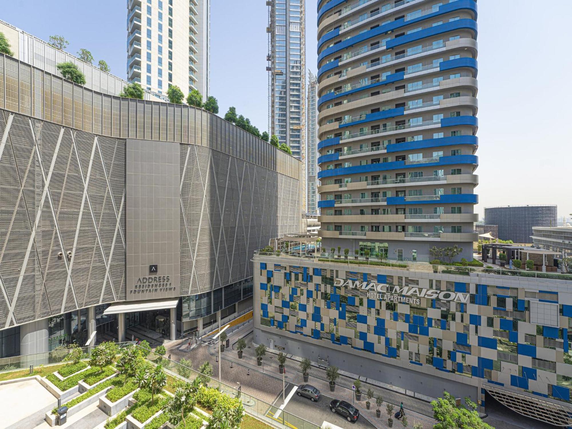 Luxe Apartments Near Dubai Mall Burj Khalifa Pool Gym Parking Exteriér fotografie